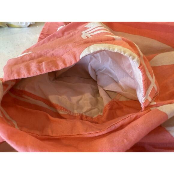 Lane Bryant Skirt Lined Coral-peach Cotton‎ Elastic Waist With Pockets 18/20 - Picture 10 of 11